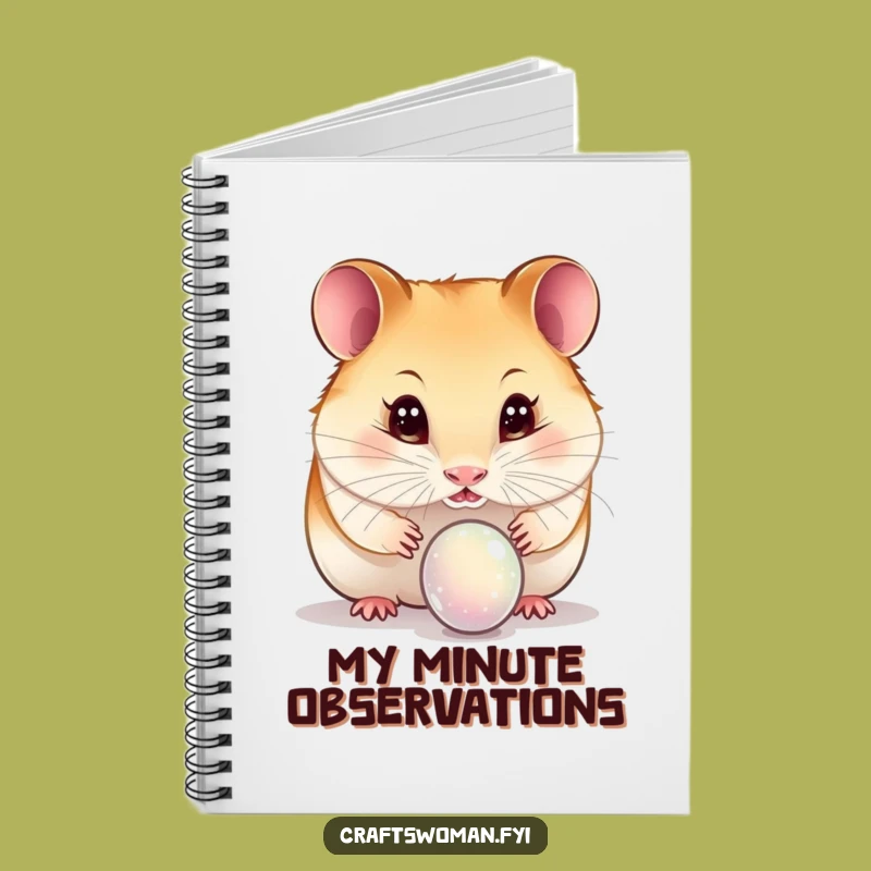 Funny Hamster Notebook: Jot Down Ideas with This Hilarious Curiosity Journal