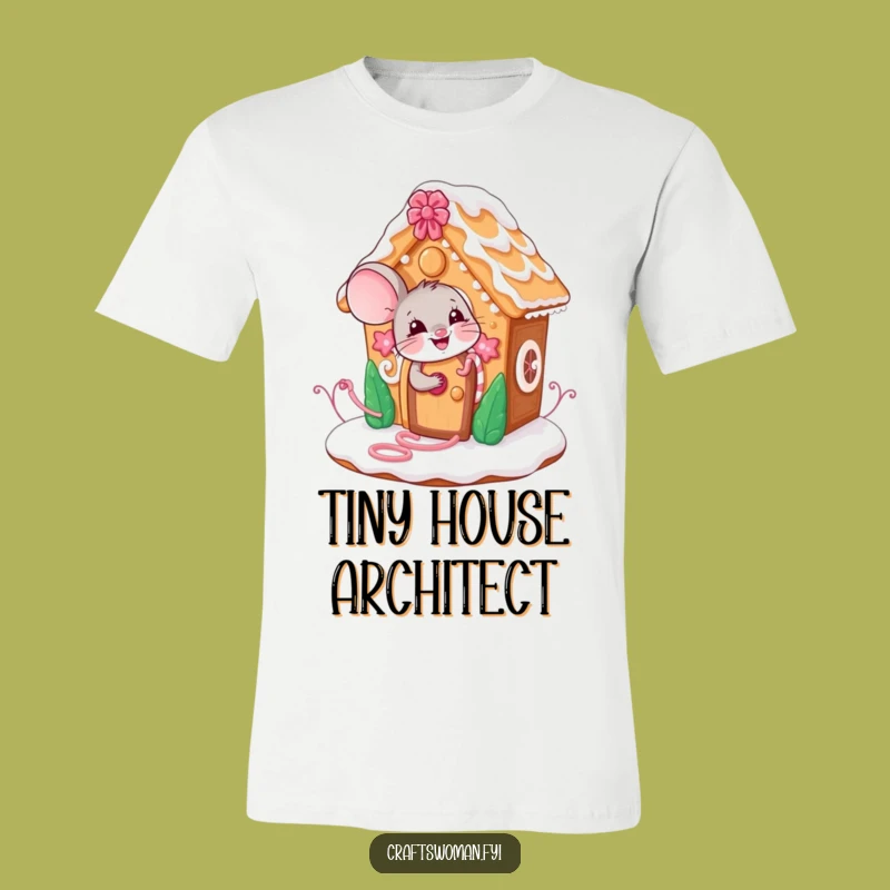 Funny Mouse Gingerbread Decorator T-Shirt: Sweet Style, Great Funny Gift